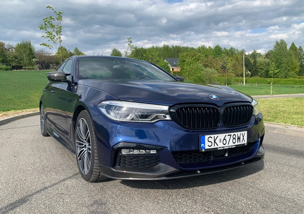 BMW Seria 5 cena 243000 przebieg: 69913, rok produkcji 2019 z Kraków małe 106